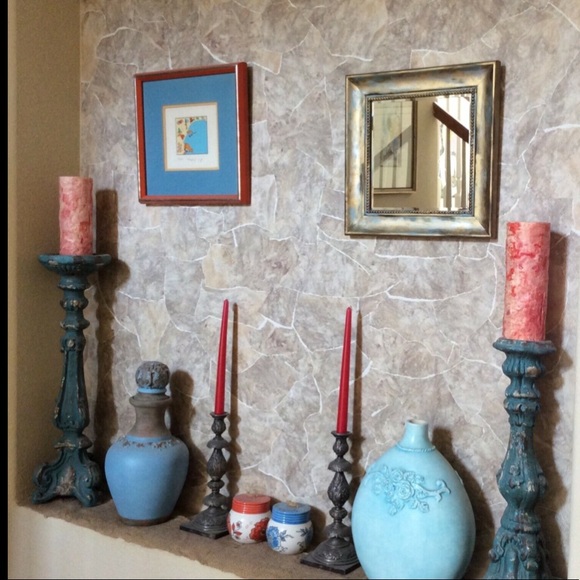 NWOT Wall Mirror 14”-14” antique style - Picture 4 of 9